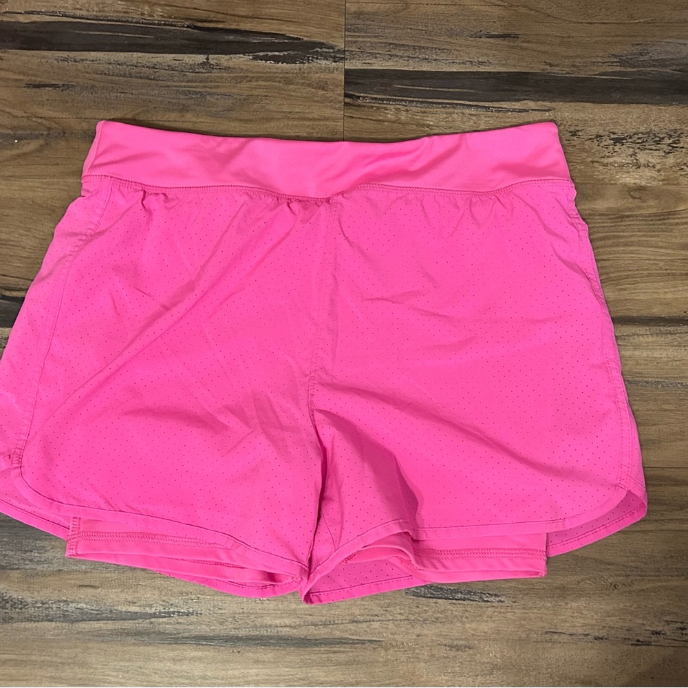 Women's Pink Athletic Shorts